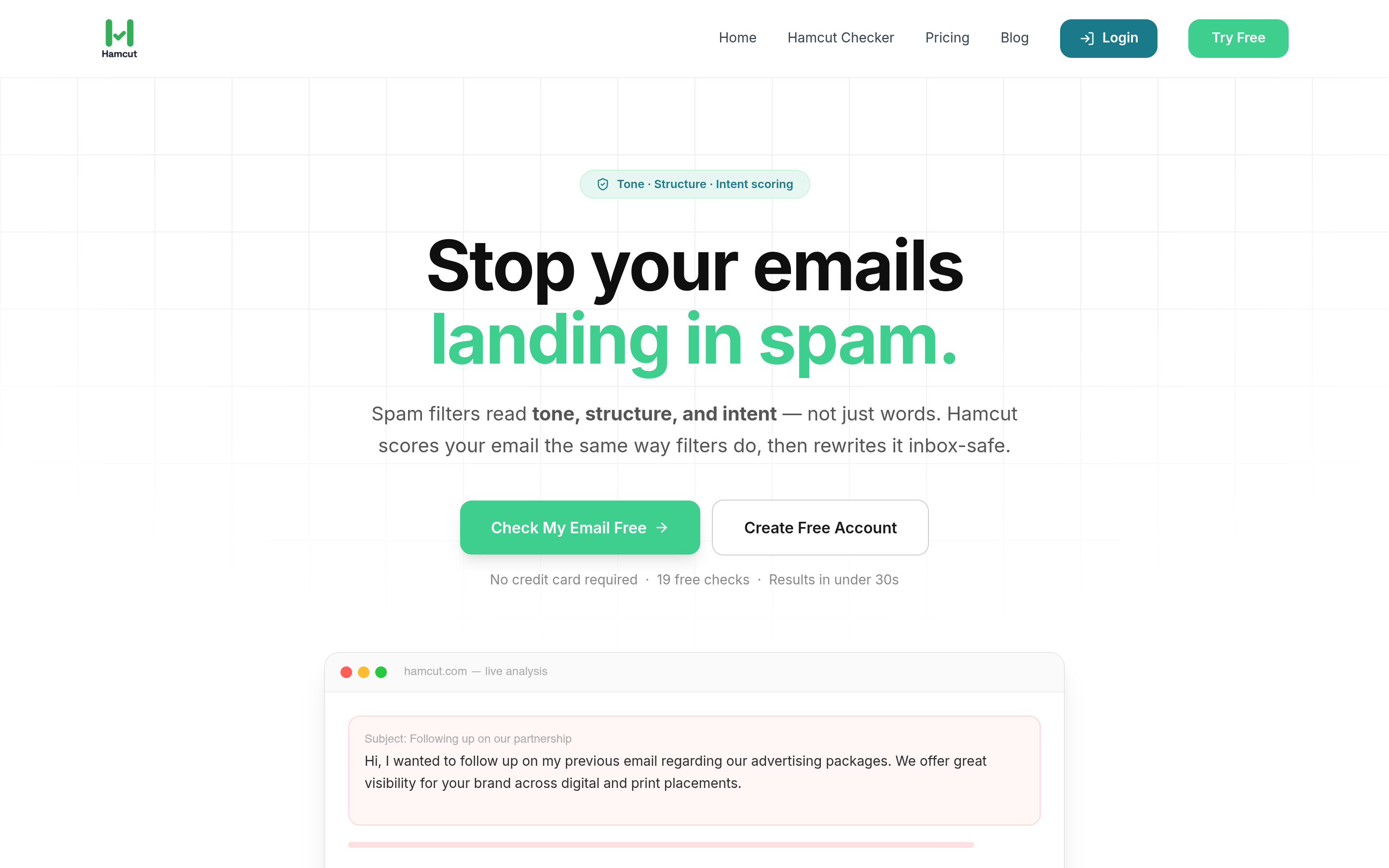 Hamcut product screenshot